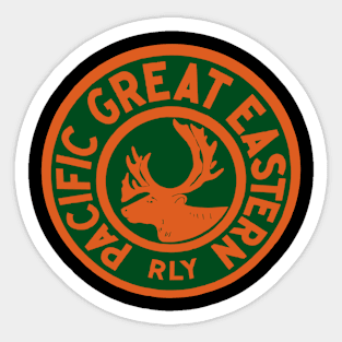 Pacific Great Eastern Railway 3 Sticker